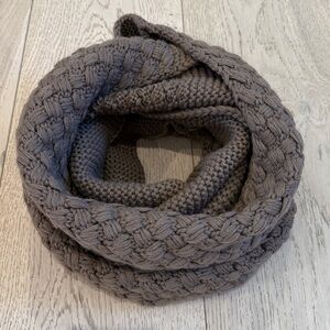 Nordstrom Brass Plum Chunky Infinity Scarf Wrap